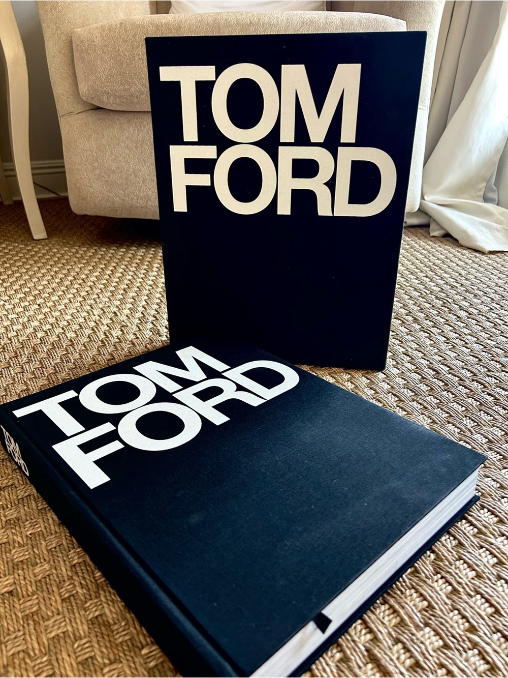 Tom Ford Black and White Signature Hardcover Coffee Table Book